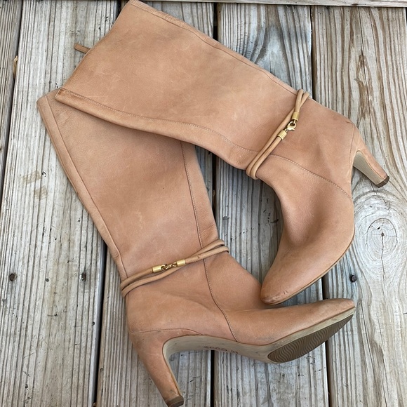 Ecco Shoes - ECCO Tall Camel Colored Boots Size 41